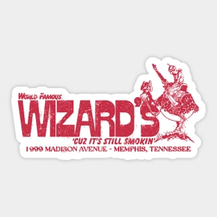 Wizard's Memphis Sticker